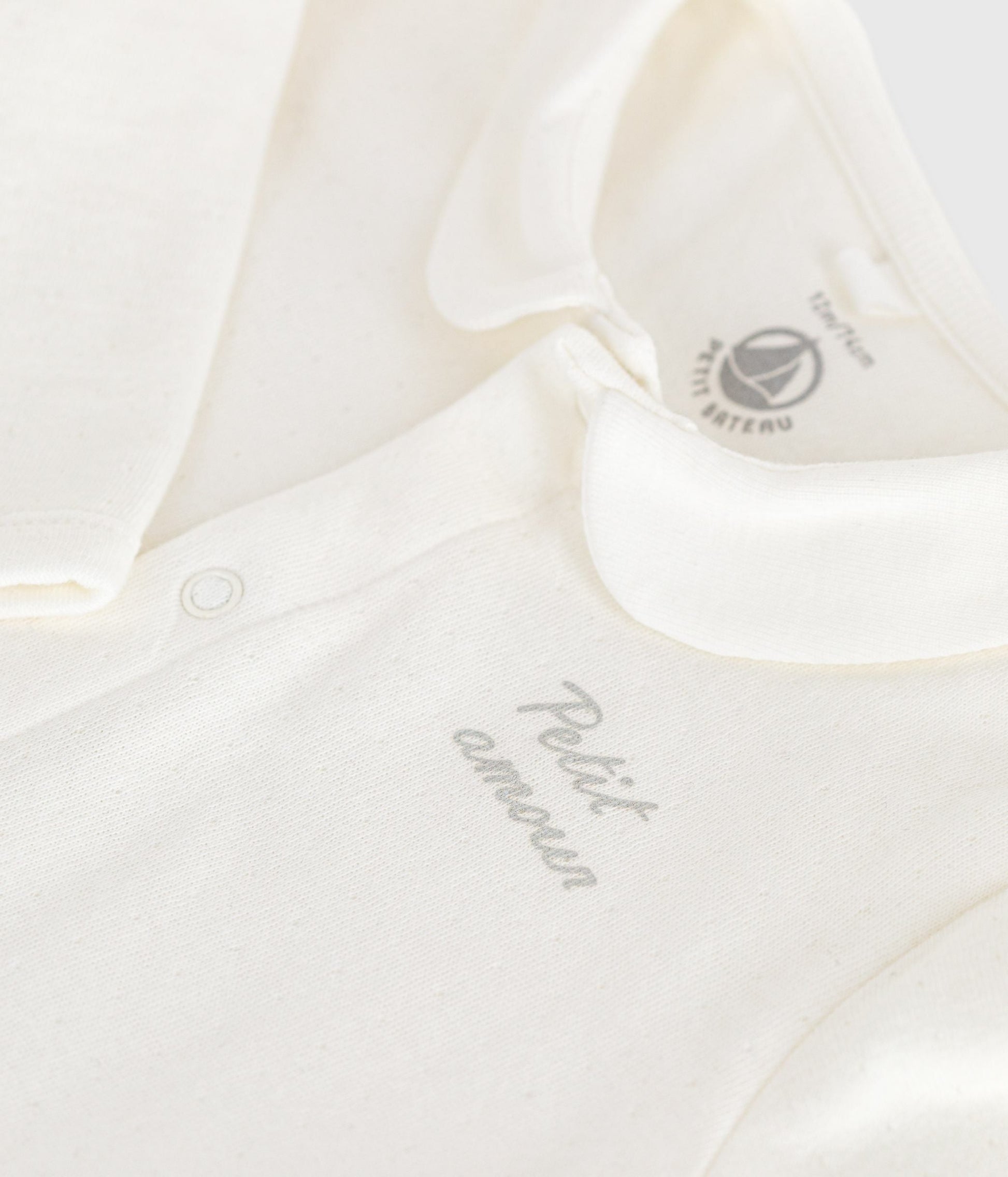 Pyjama bébé en tubique à col uni – Z1