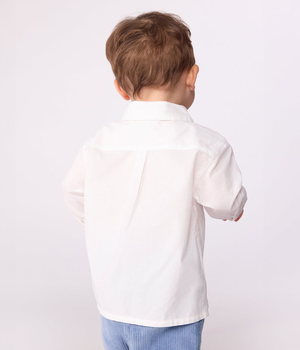 Chemise bébé en coton uni – J2