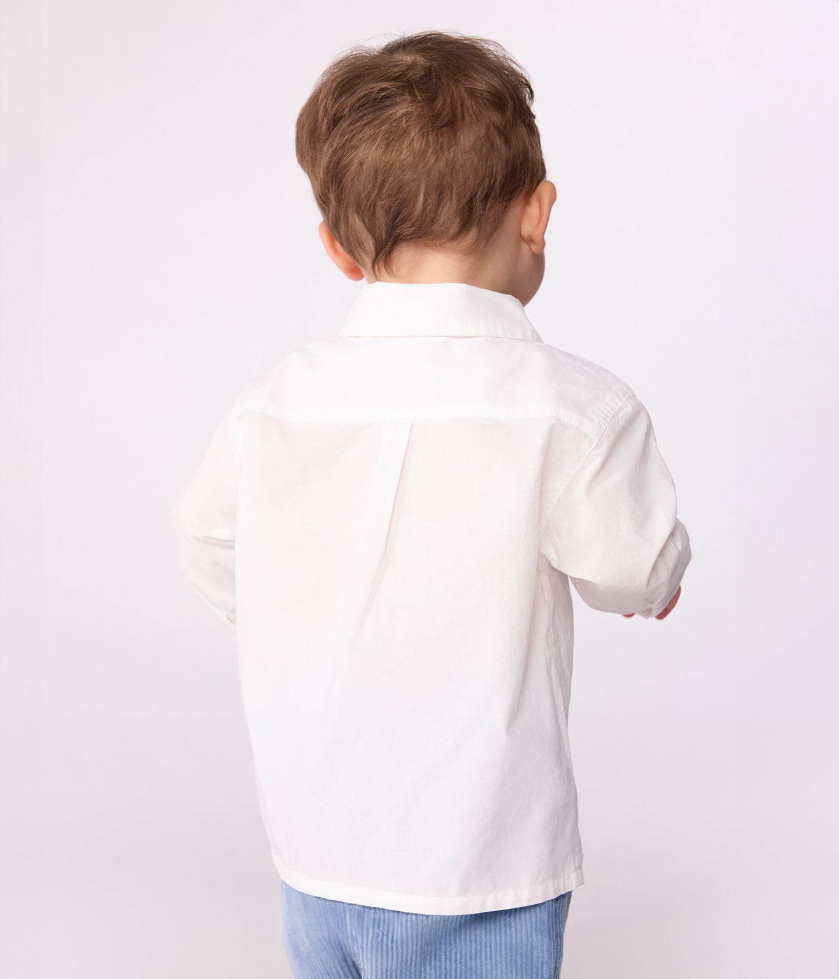 Chemise bébé en coton uni – J2