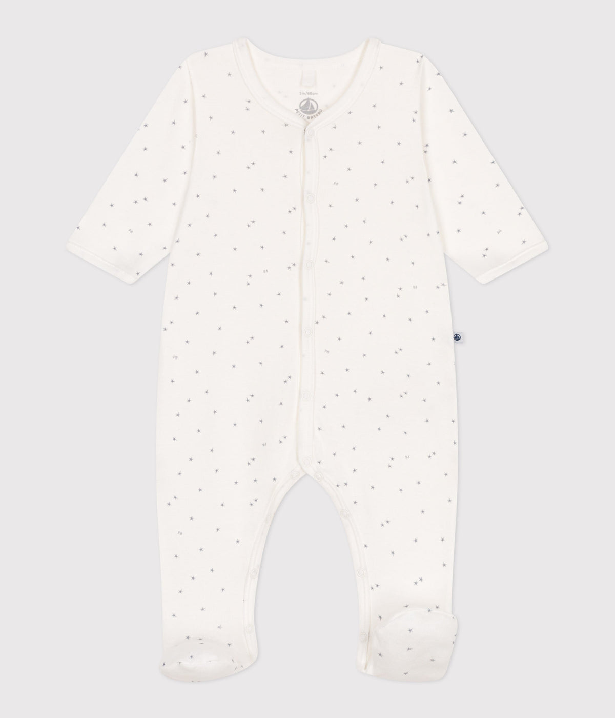 Pyjama bébé en coton petites étoiles – F1