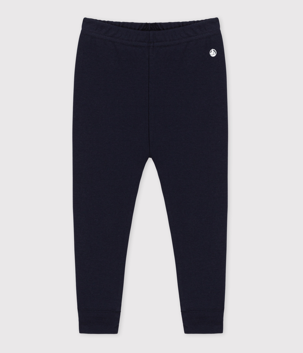 Plain cotton baby leggings