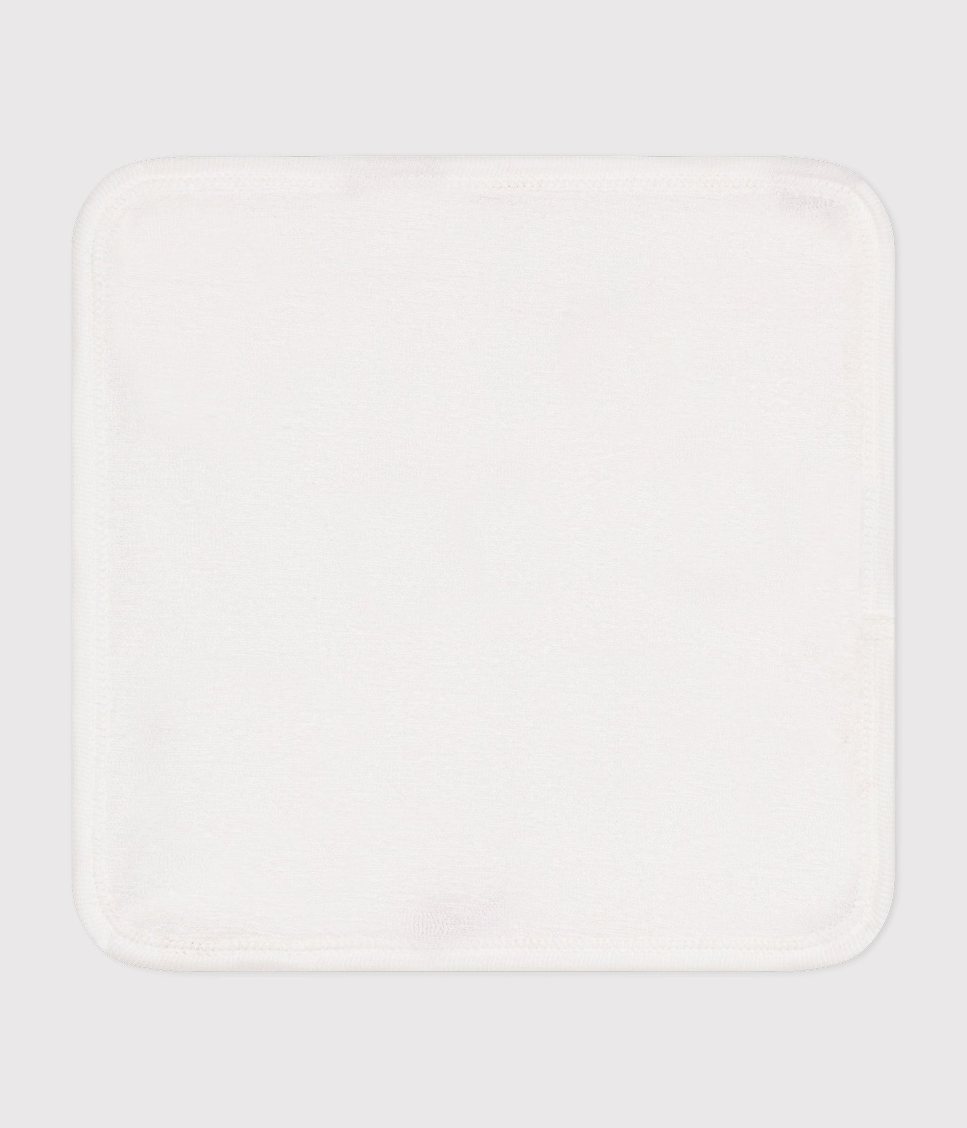 Lingette bébé en coton et éponge cœurs – D1