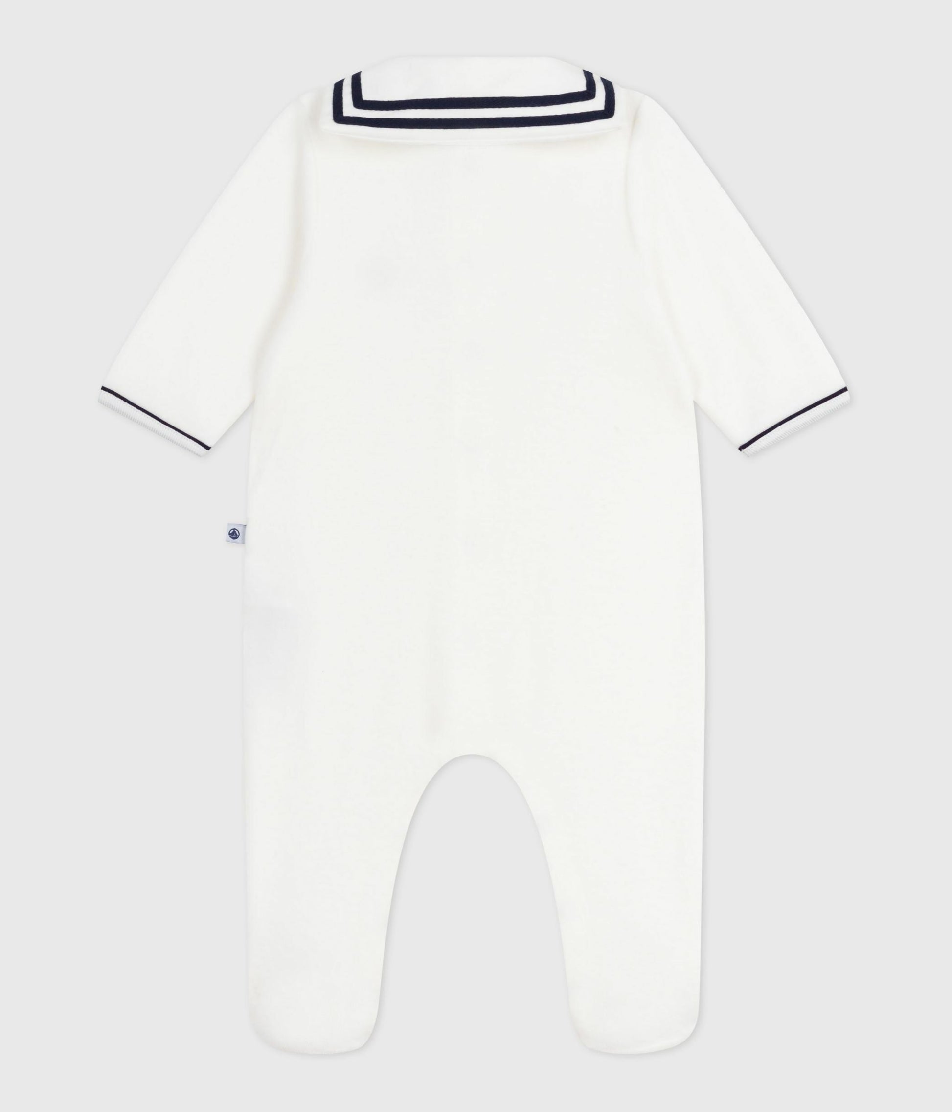 Pyjama bébé en velours à col vareuse – D1