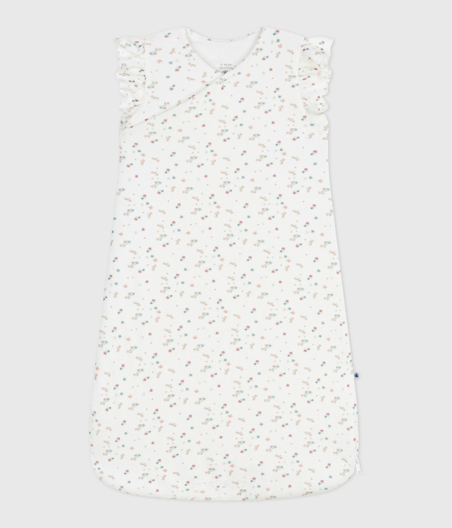 Gigoteuse bébé en velours imprimé fleuri TOG 3