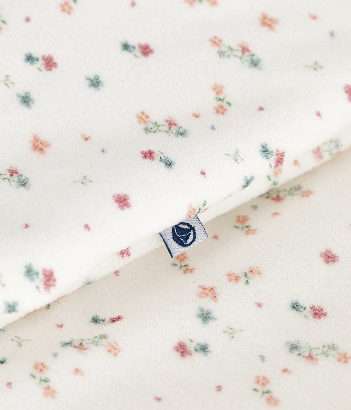 Gigoteuse bébé en velours imprimé fleuri TOG 3