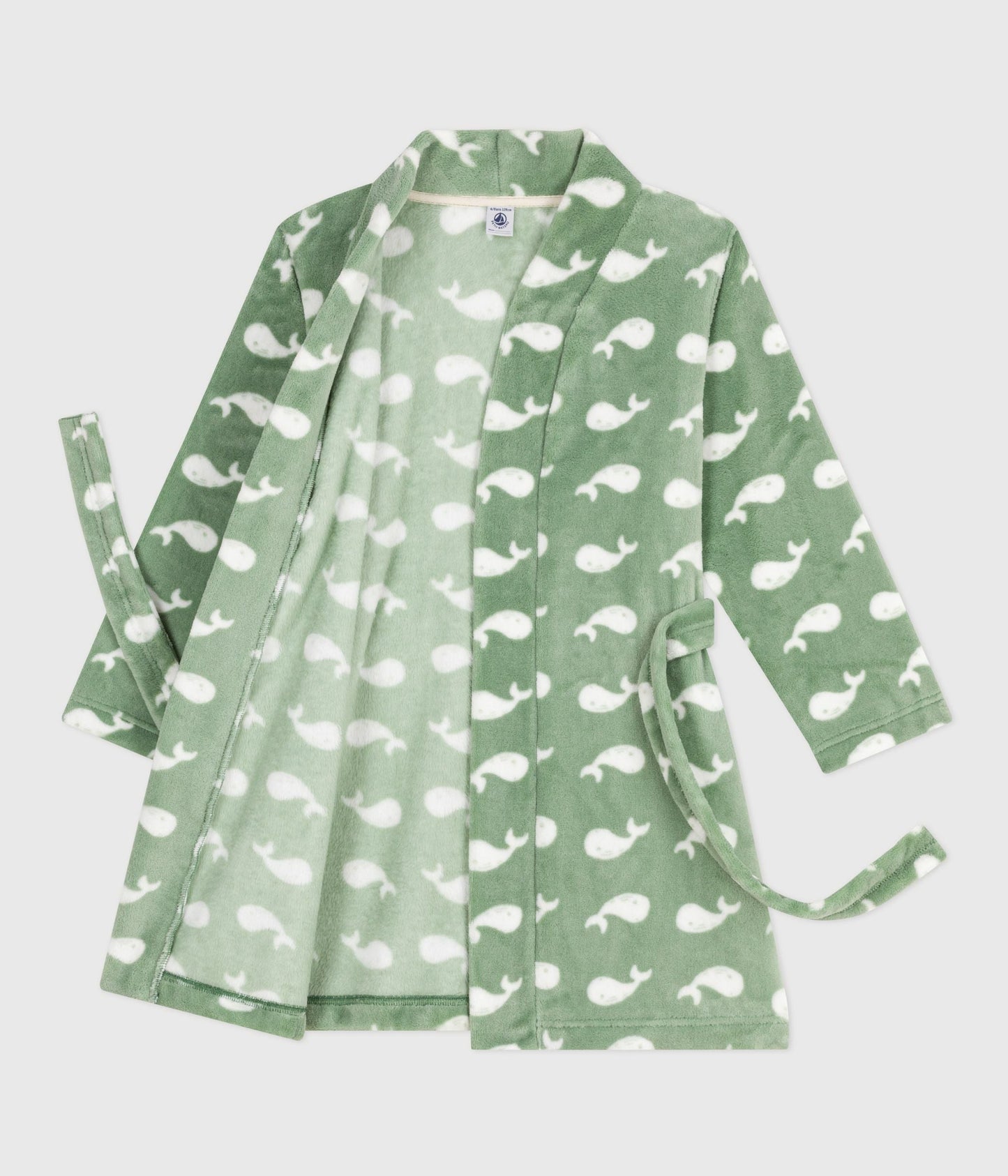 Robe de chambre enfant en polaire imprimé