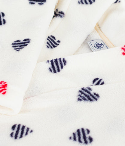Robe de chambre enfant en polaire imprimé