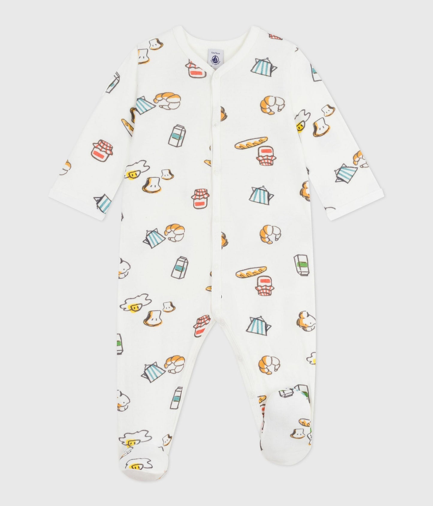 Pyjama bébé en tubique imprimé