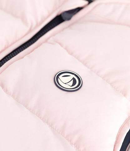 Doudoune enfant sans manche bicolore réversible