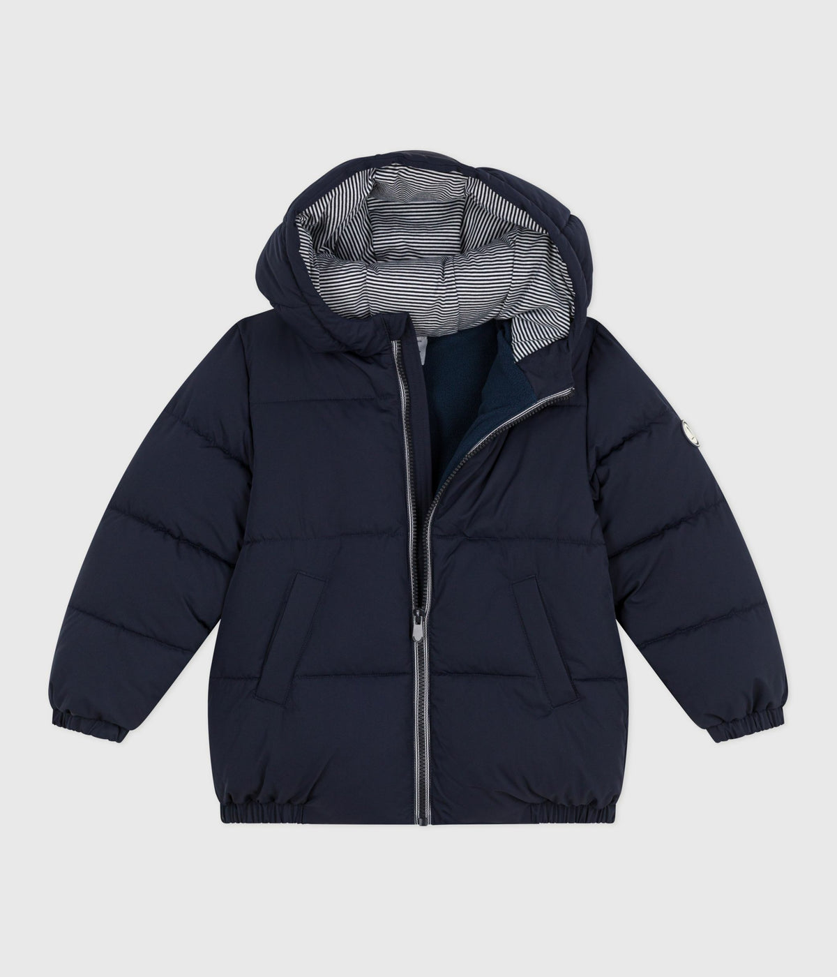 doudoune enfant unie bleu marine