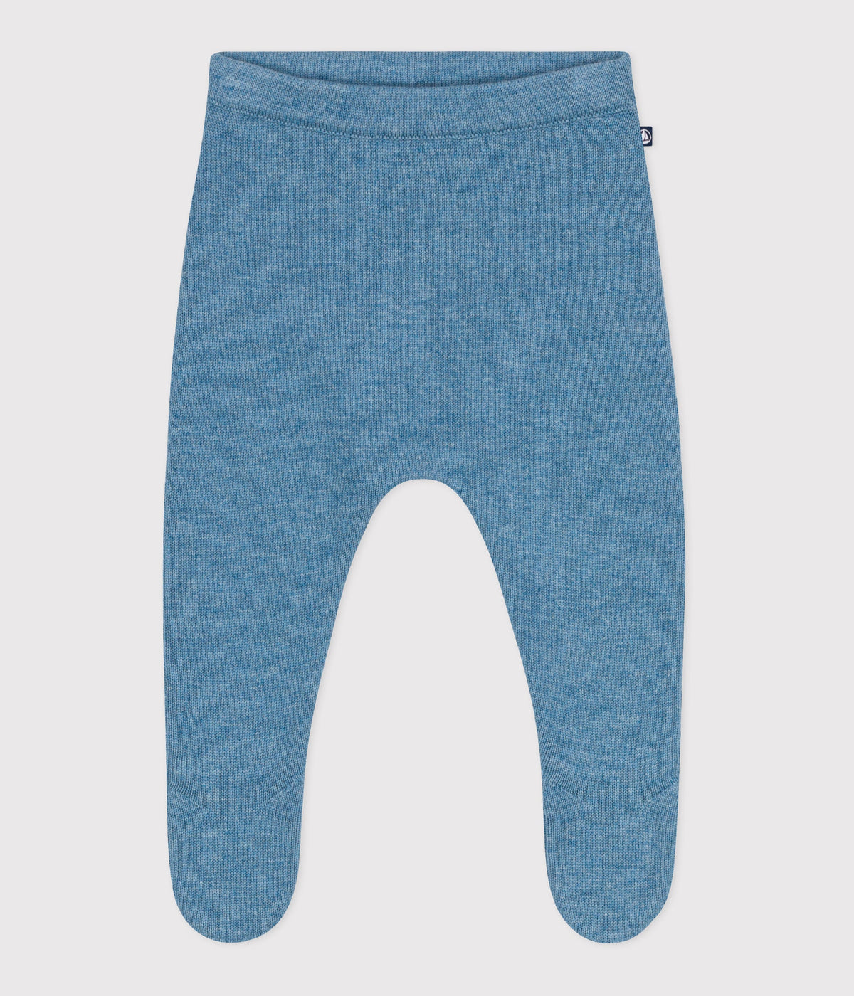 Baby trousers in wool and cotton knit