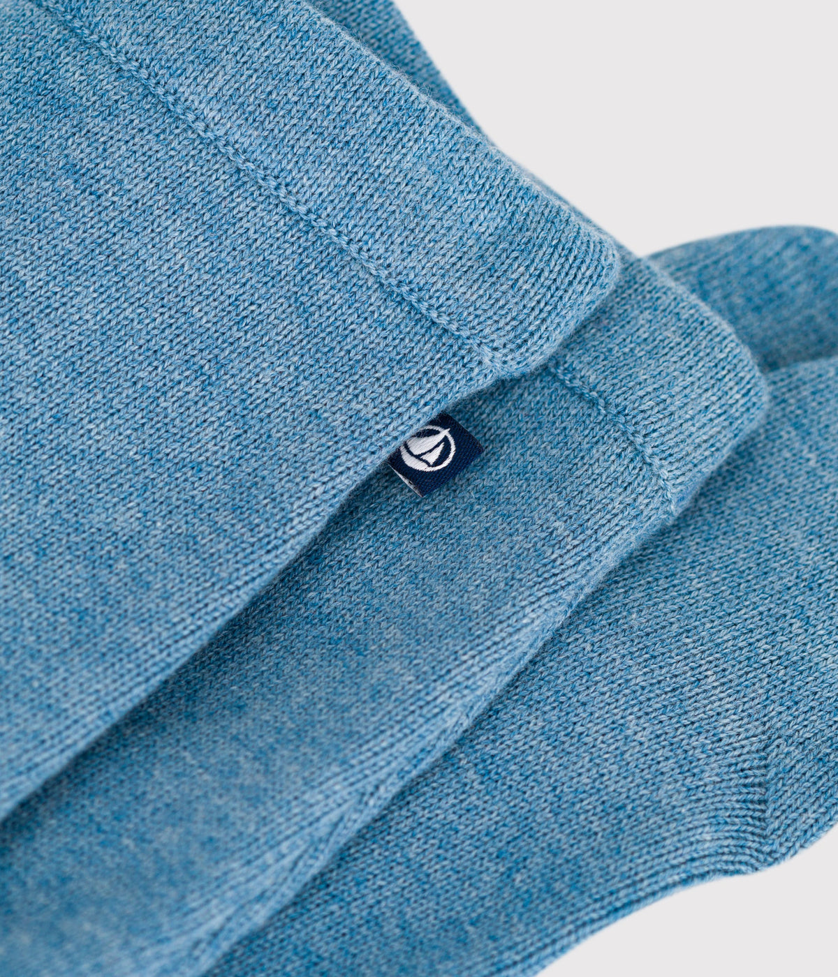 Baby trousers in wool and cotton knit