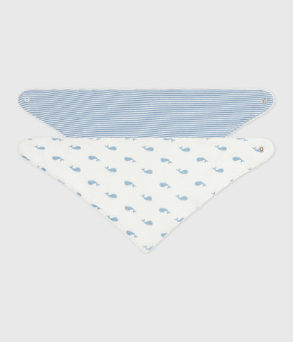 Lot de bandanas bébé en coton imprimé
