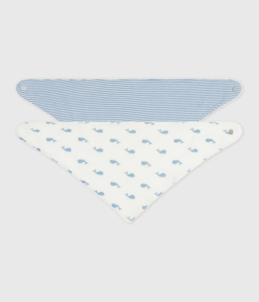 Lot de bandanas bébé en coton imprimé
