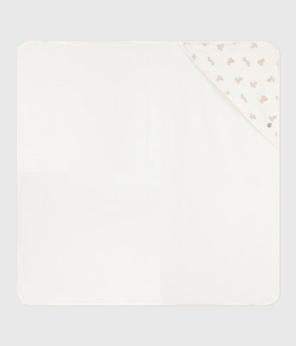 Carré de bain bébé en coton