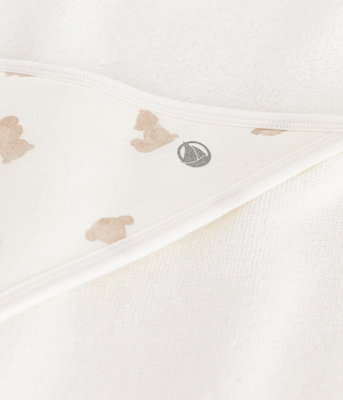 Carré de bain bébé en coton