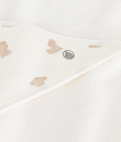 Carré de bain bébé en coton