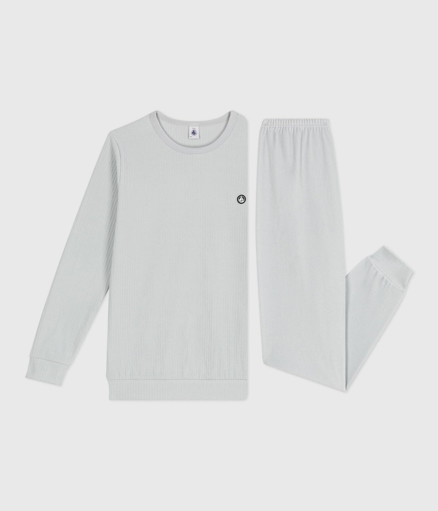 Pyjama enfant en velours uni