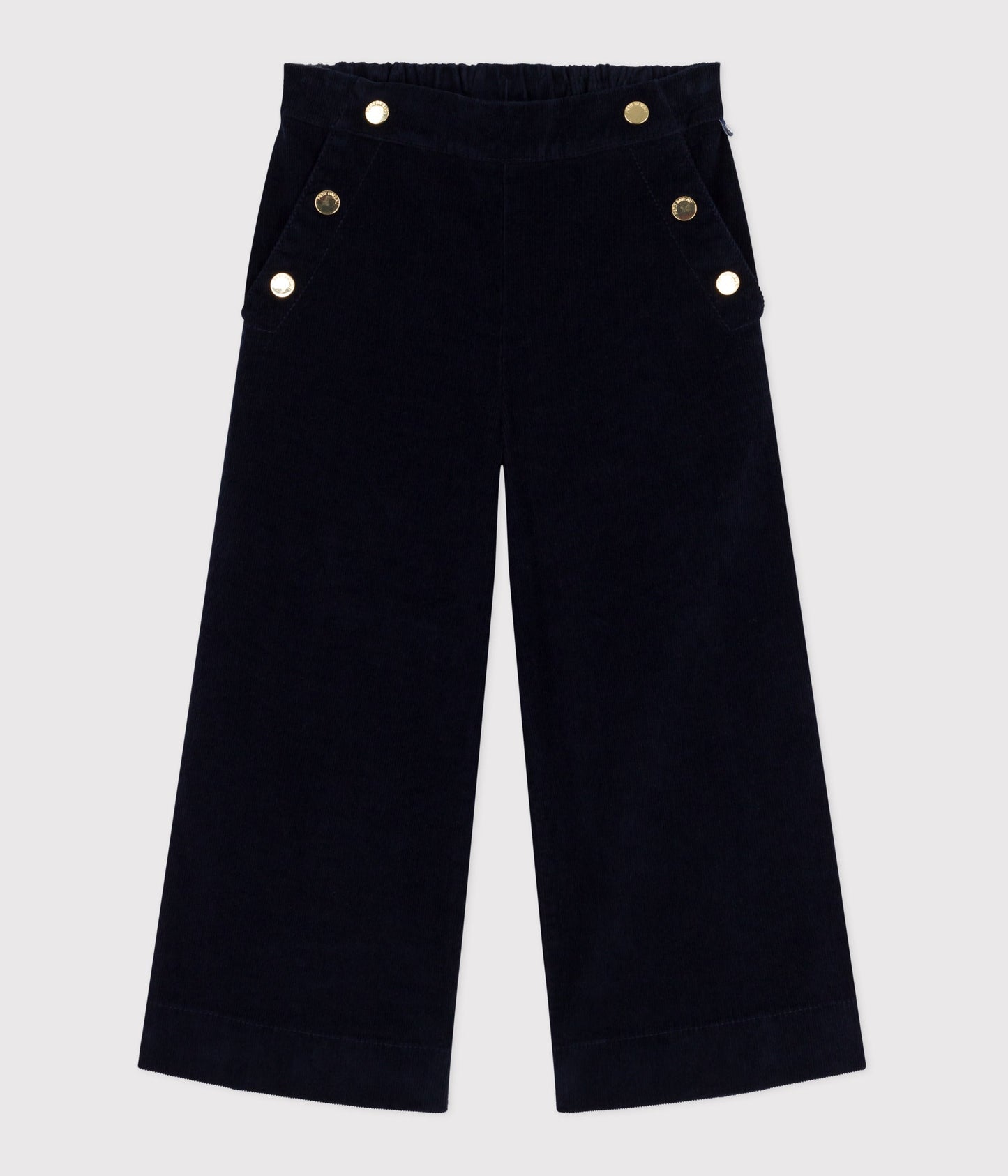 Pantalon enfant en velours uni