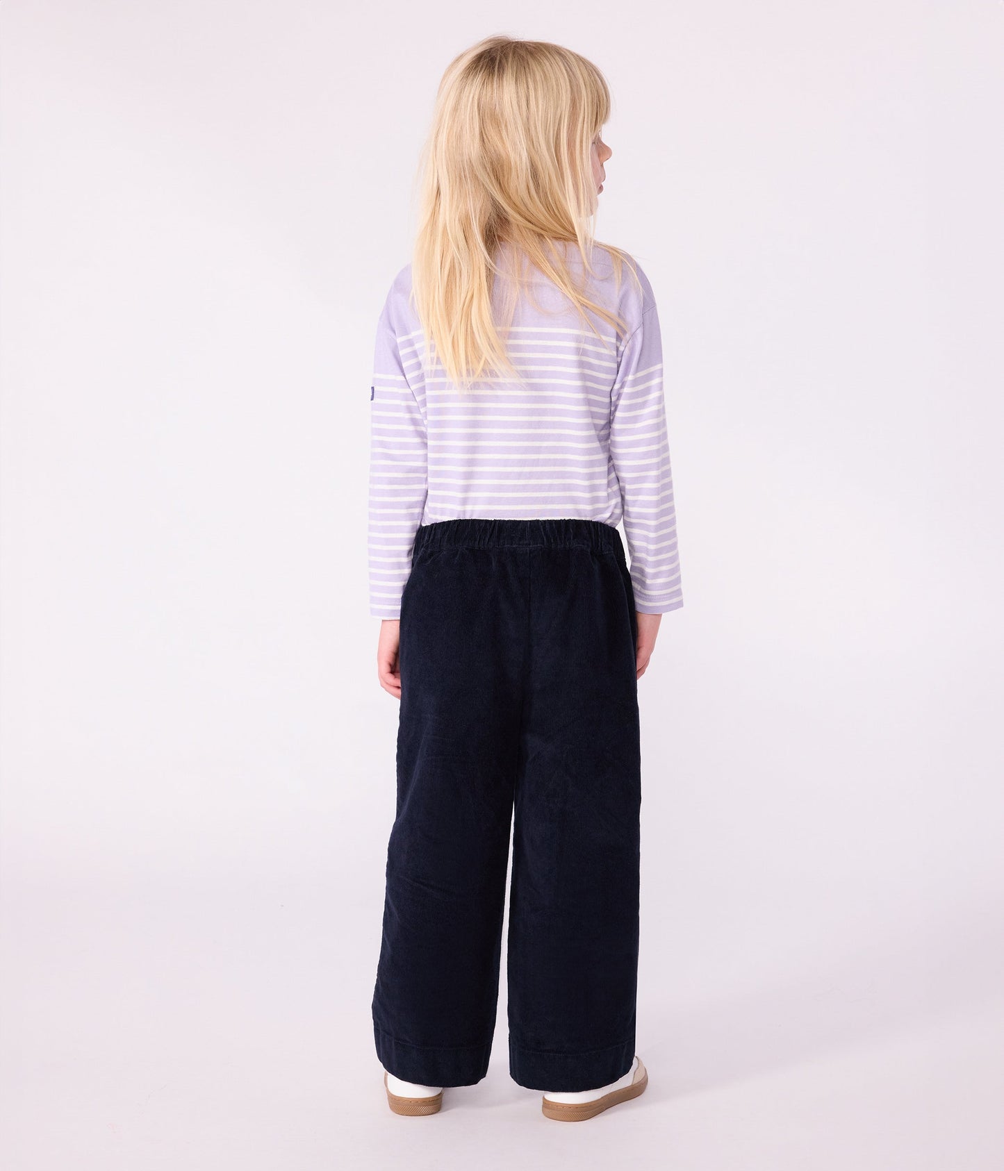 Pantalon enfant en velours uni