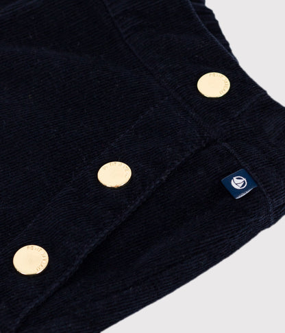 Pantalon enfant en velours uni