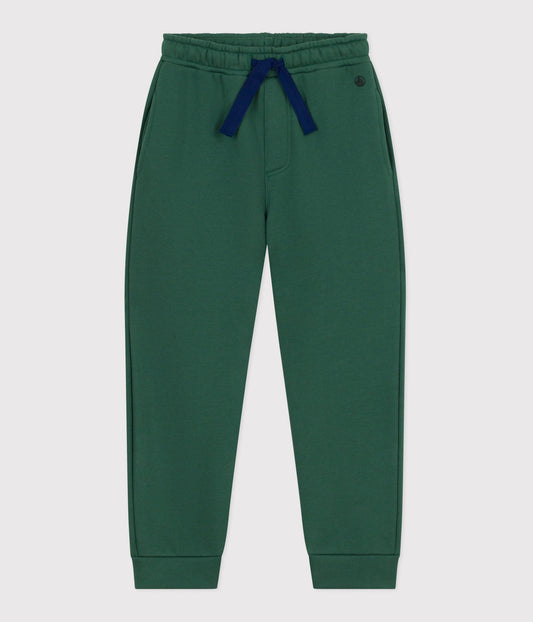 Pantalon de jogging enfant en coton uni