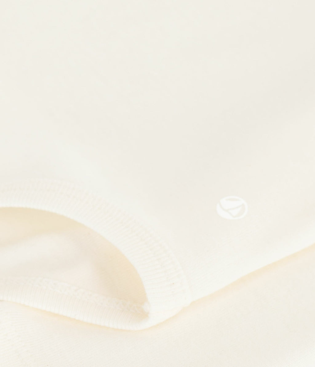 plain cotton turtleneck baby bodysuit