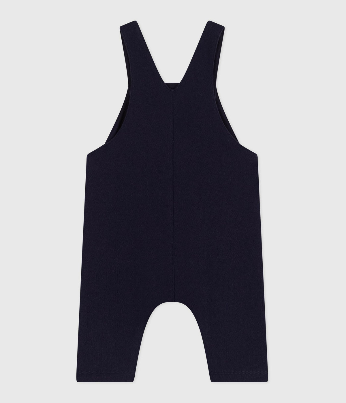 Salopette bébé en coton jambes longues unie – D1