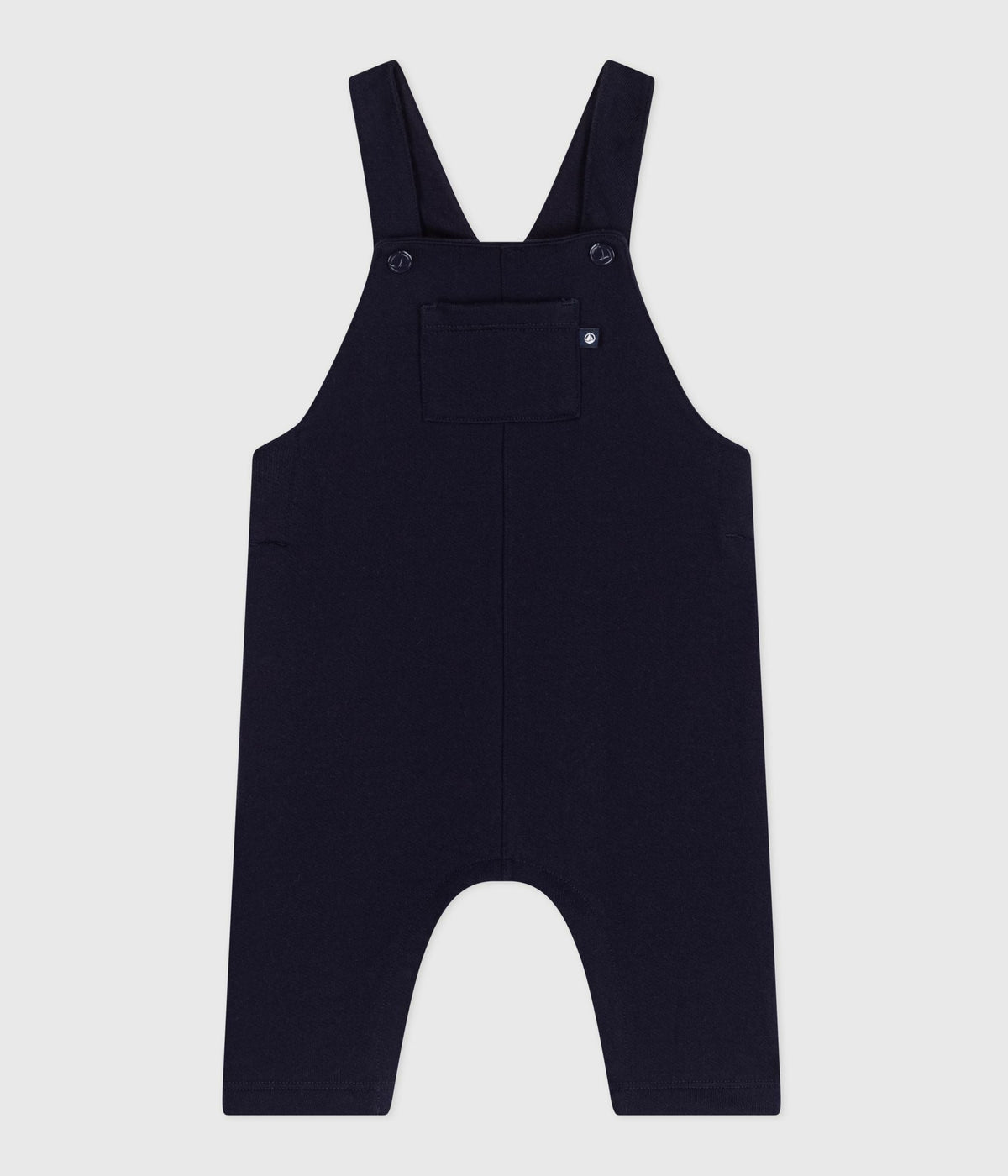 Salopette bébé en coton jambes longues unie – F1