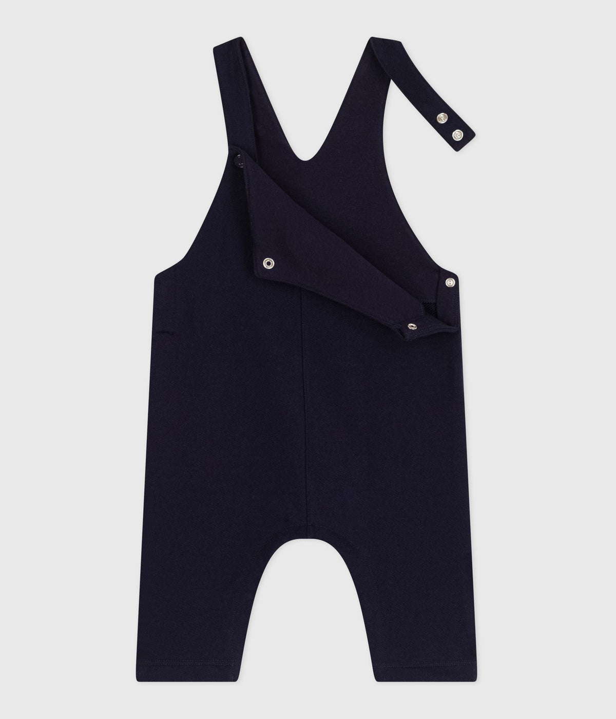 Salopette bébé en coton jambes longues unie – F2