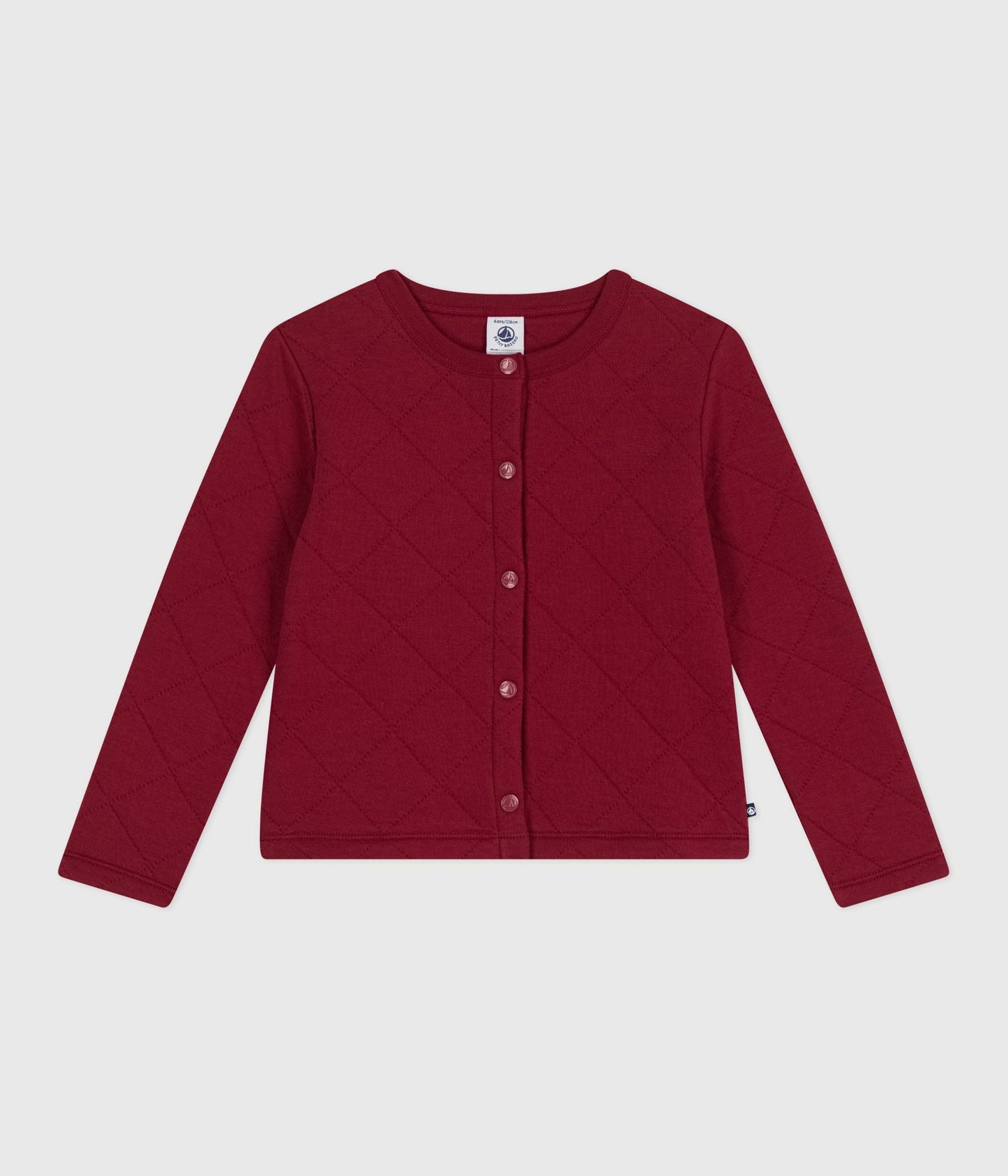 Cardigan enfant en coton uni