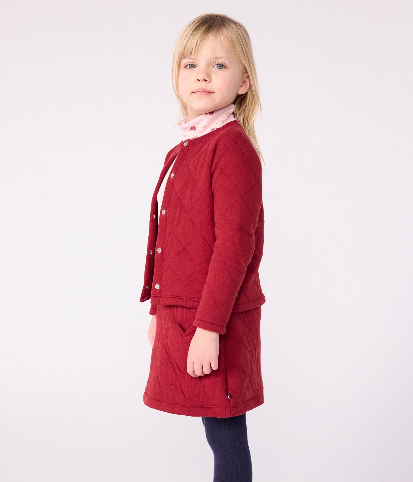 Cardigan enfant en coton uni