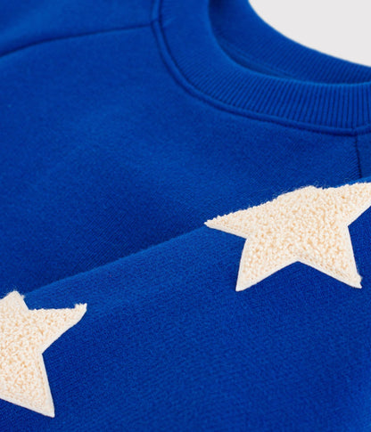 Sweatshirt enfant en coton uni