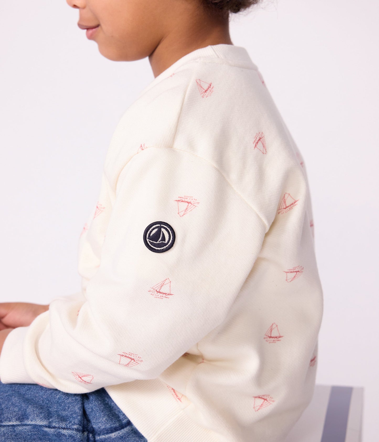 Sweatshirt enfant en coton imprimé