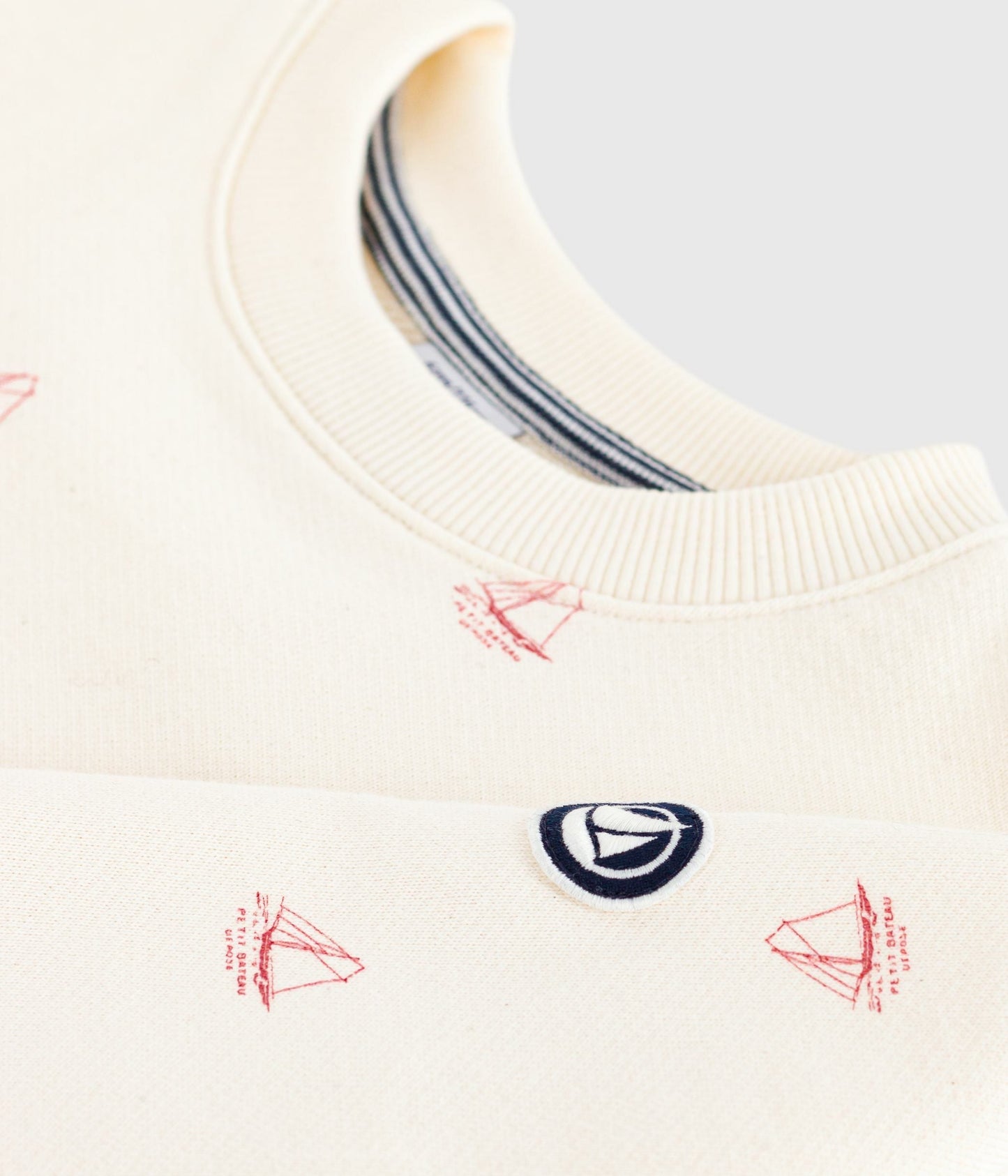 Sweatshirt enfant en coton imprimé