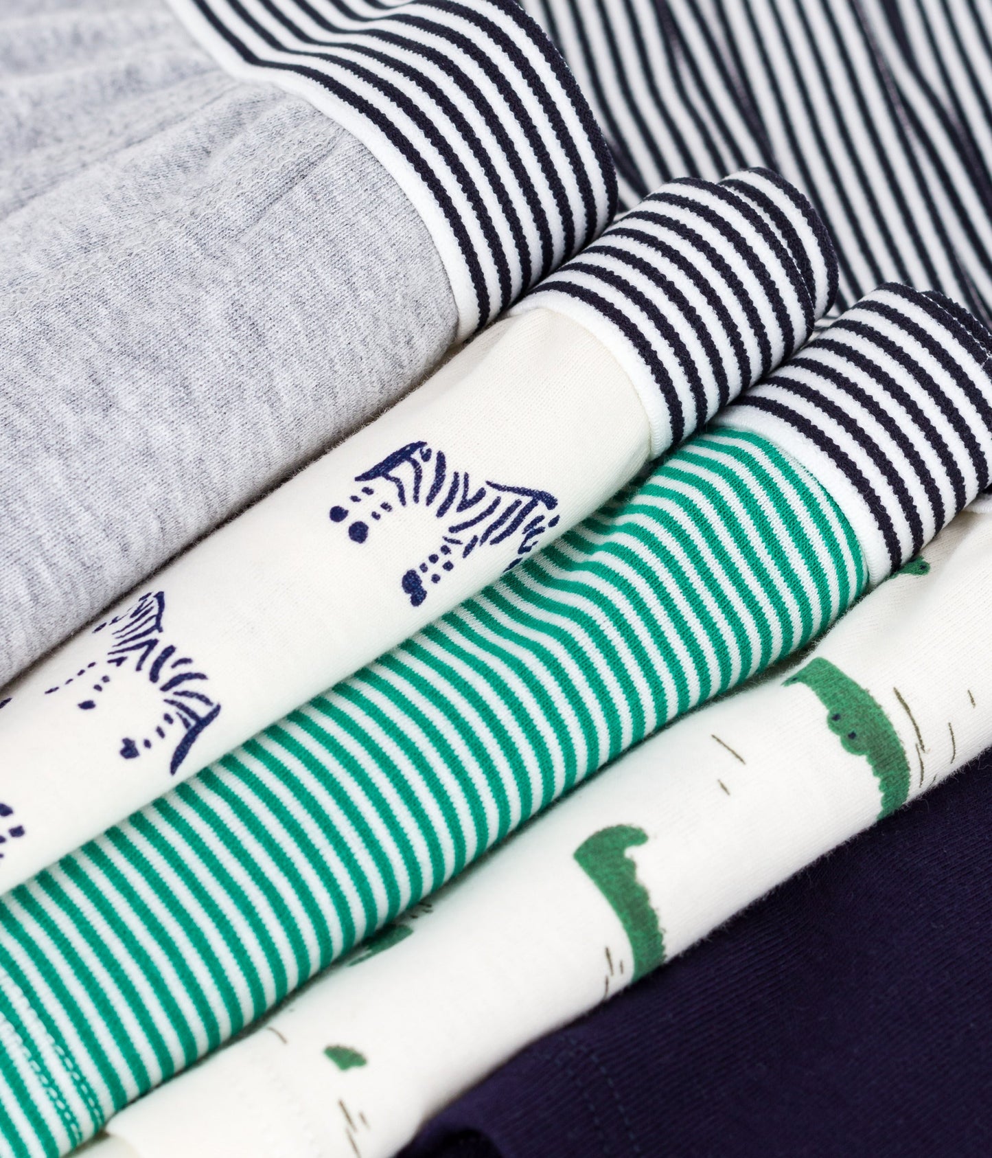 Lot de boxers enfant en coton imprimé animaux