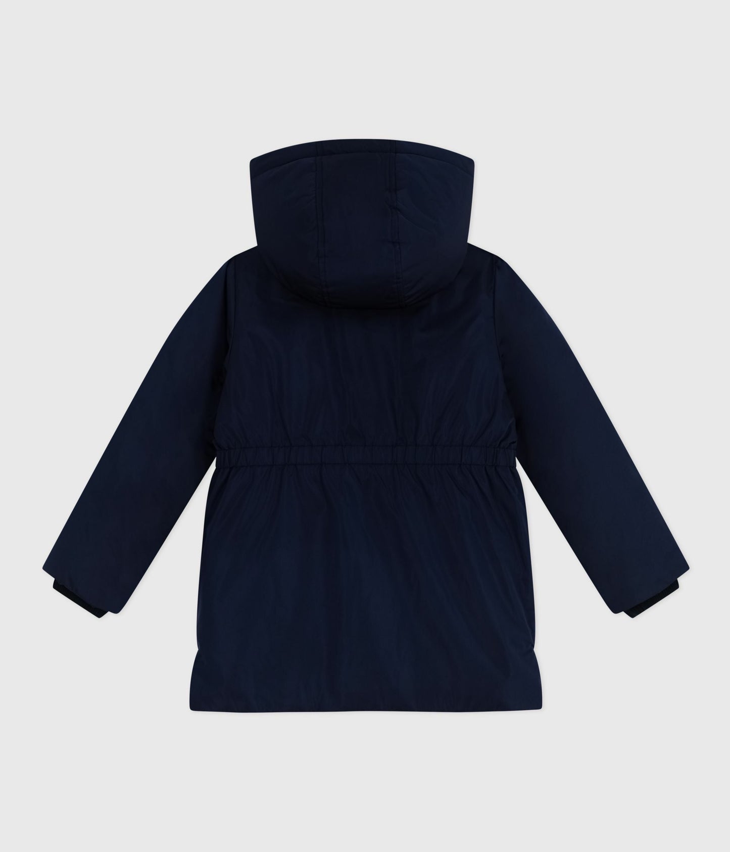 Parka enfant mi-longue unie