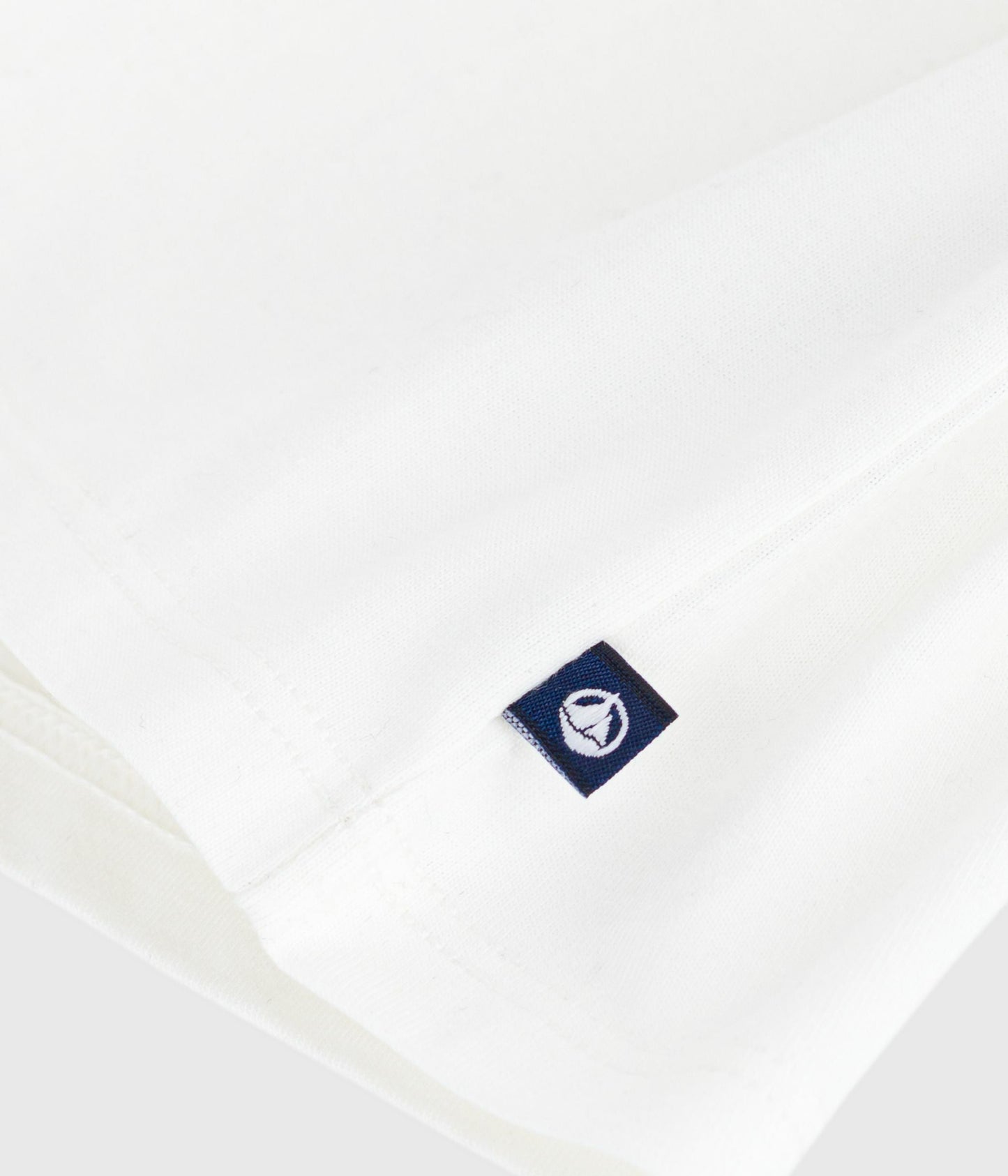 Blouse bébé en coton manches longues, uni