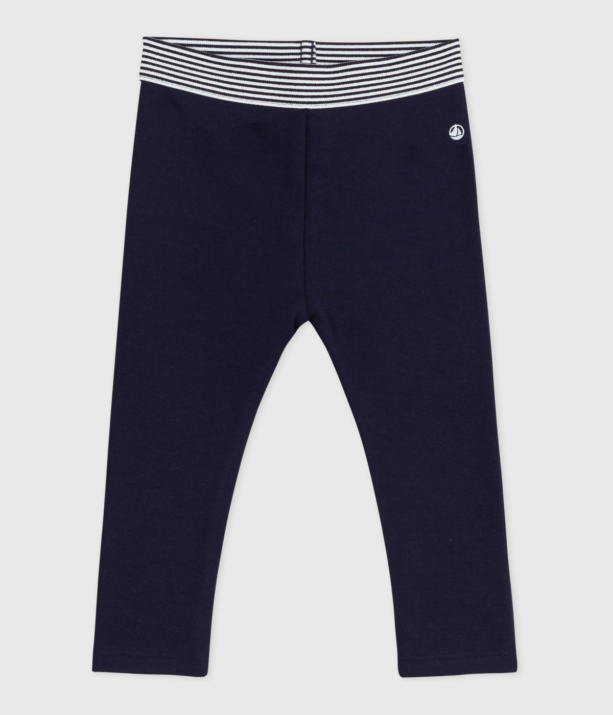 Plain cotton baby leggings