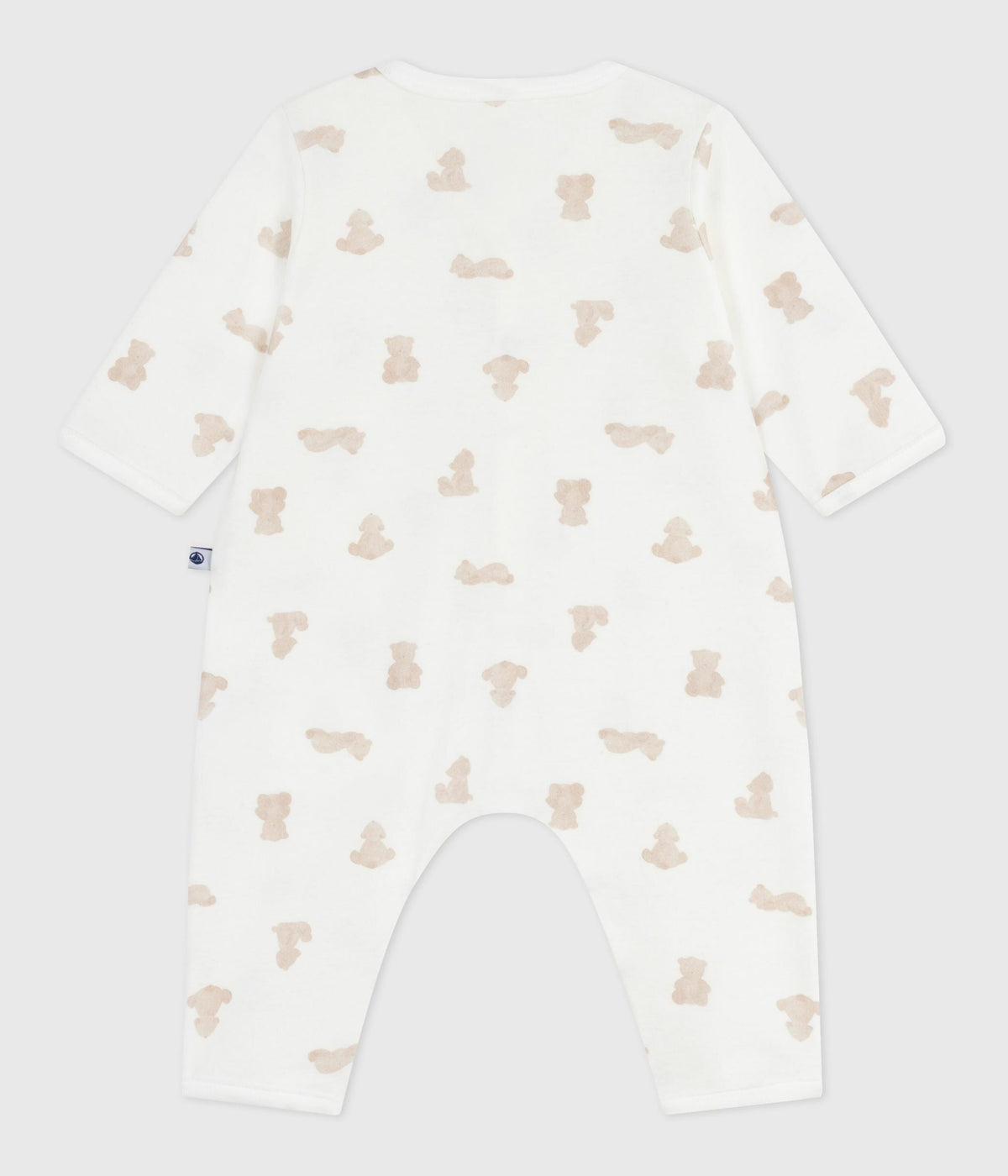 Pyjama bébé sans pieds en coton imprimé ours – D1