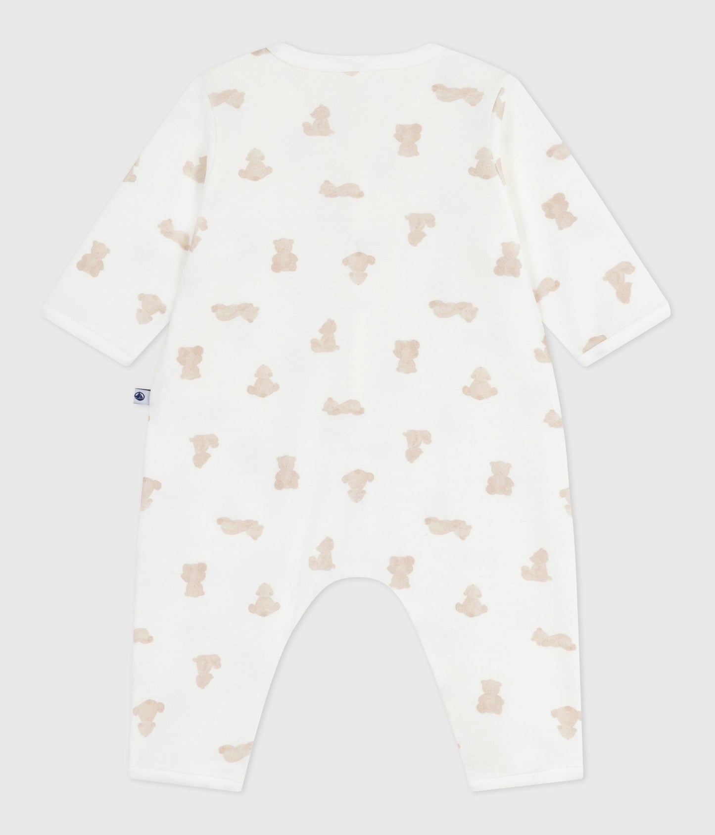 Pyjama bébé sans pieds en coton imprimé ours – D1