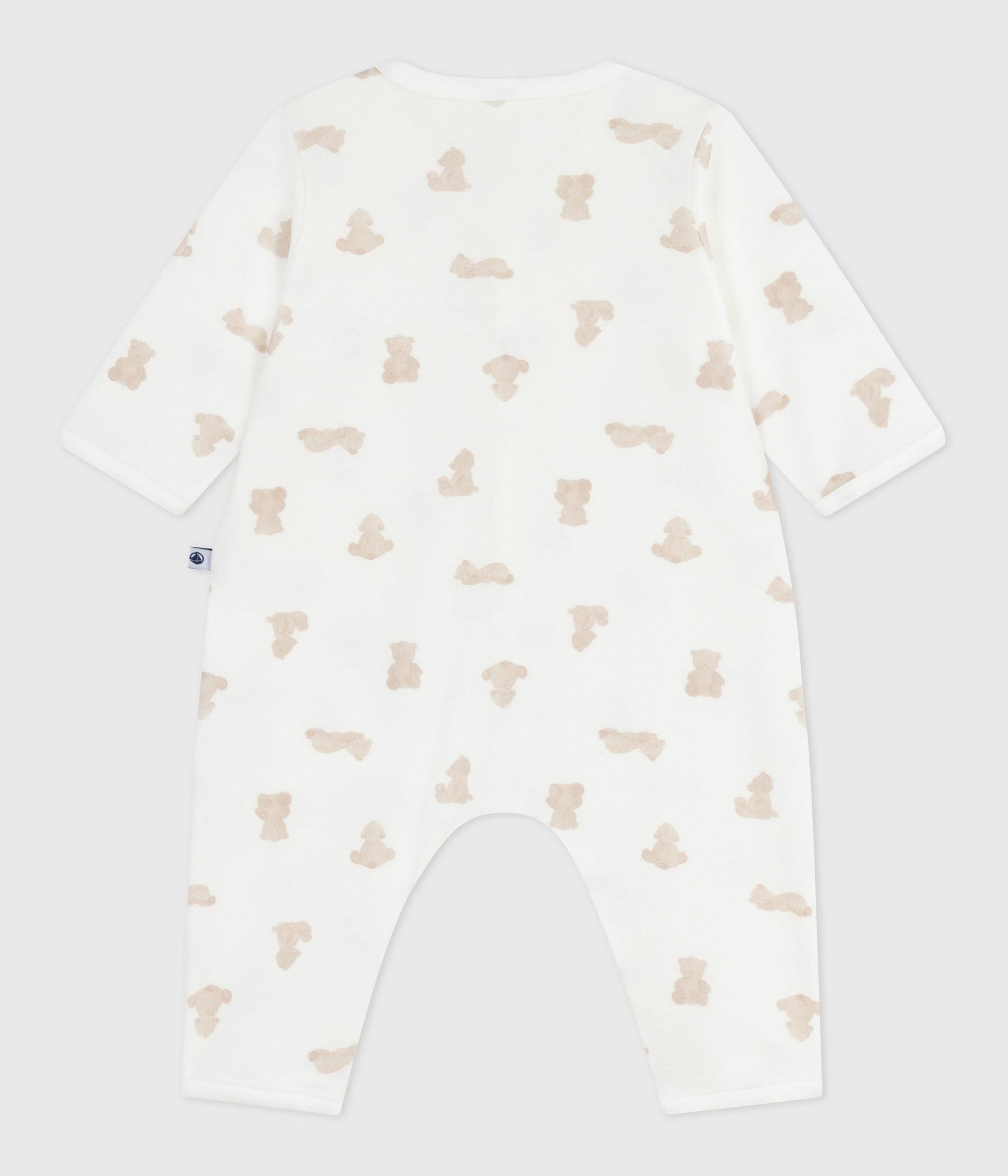 Pyjama bébé sans pieds en coton imprimé ours – D1
