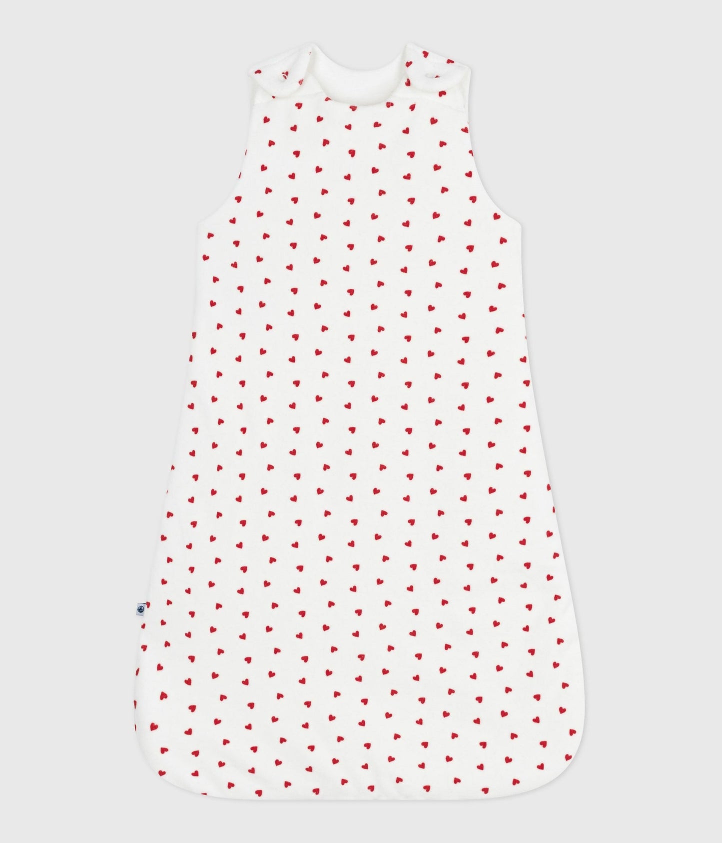 Gigoteuse bébé en velours imprimé coeurs TOG 3