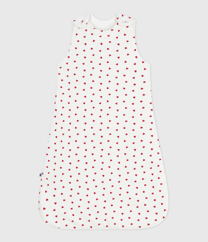 Gigoteuse bébé en velours imprimé coeurs TOG 3