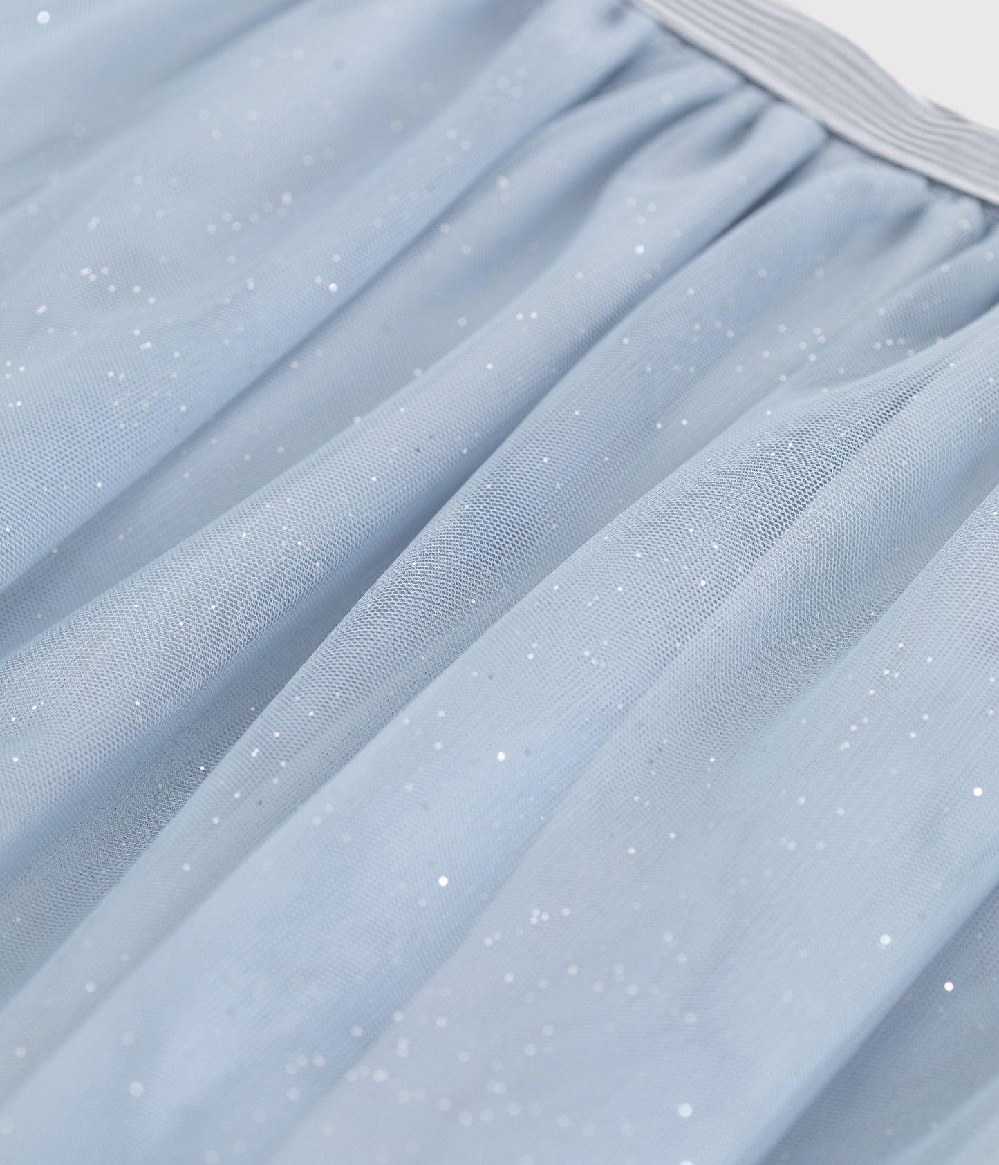 Jupe en tulle enfant unie pailletée