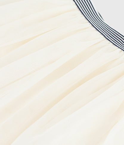 Jupe en tulle enfant unie pailletée