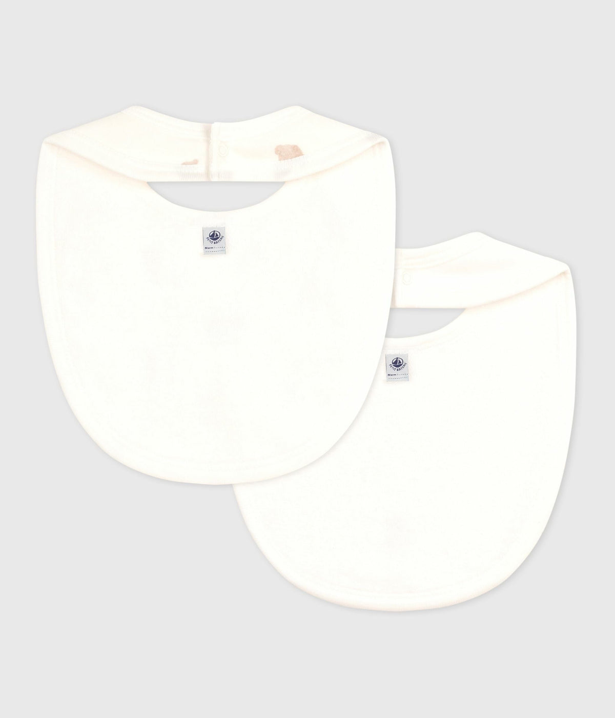 Lot de bavoirs bébé en coton imprimé ours – D1