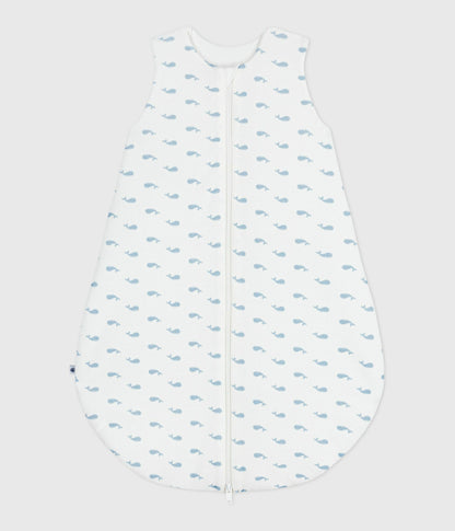 Gigoteuse bébé en velours imprimé baleines TOG 3