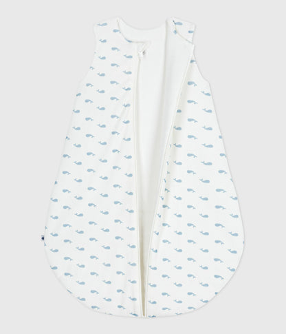 Gigoteuse bébé en velours imprimé baleines TOG 3
