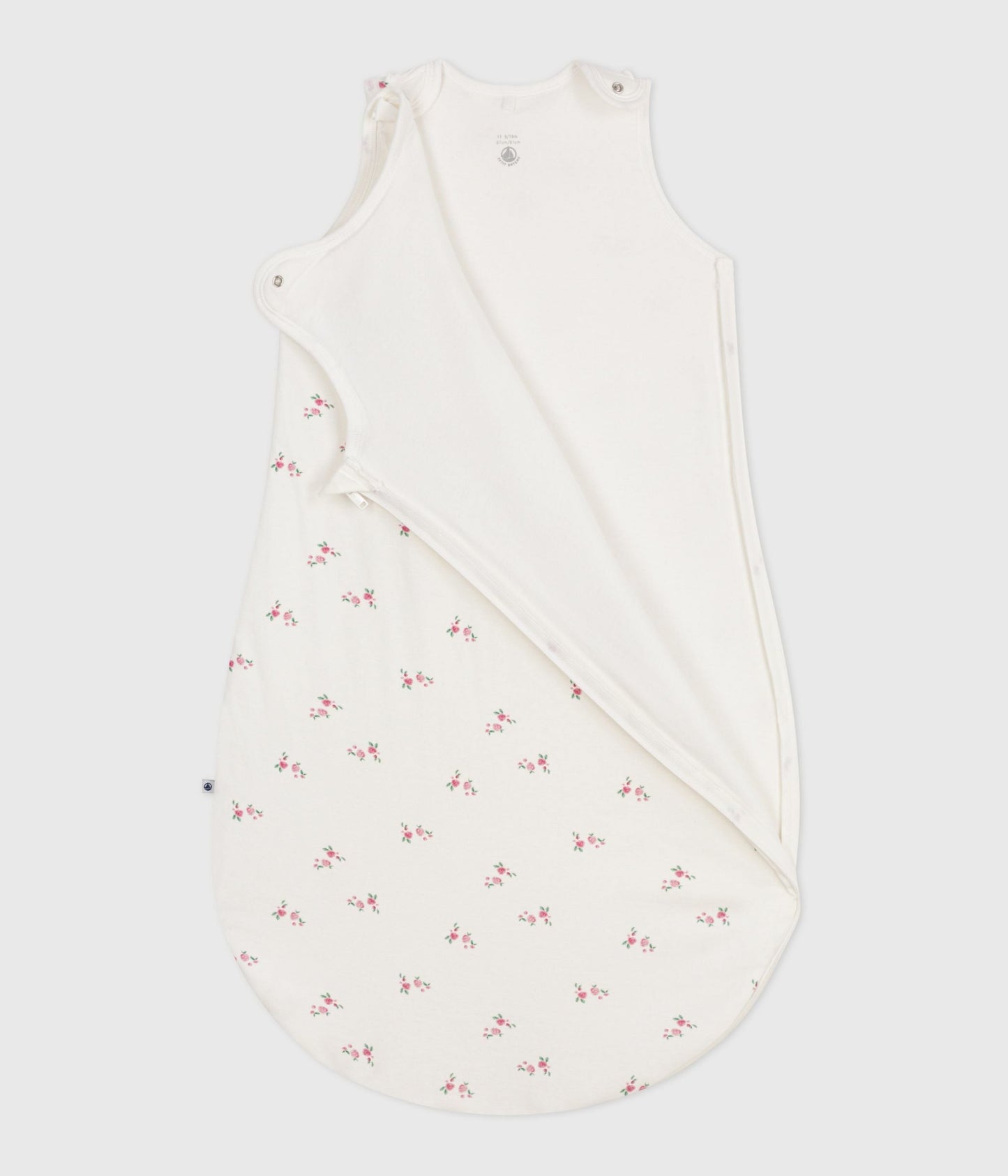 Gigoteuse bébé en coton imprimé fleuri TOG 1,5